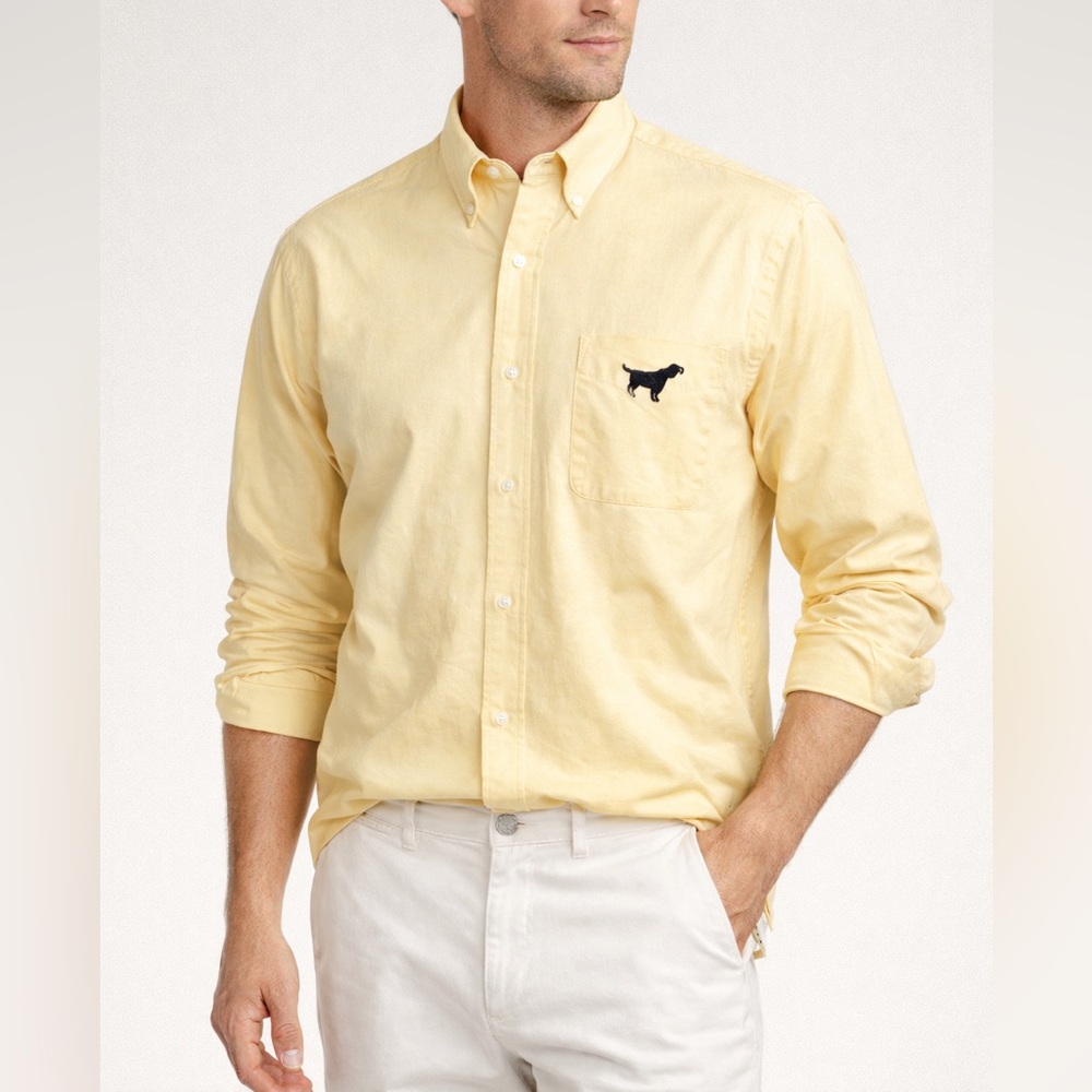 Polo by Ralph Lauren Yellow Button-Down Casual Shirt